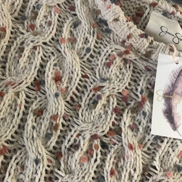 Jessica Simpson Confetti Crewneck Sweater-Size Small - NWT - Picture 4 of 7